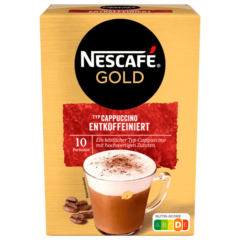 Nescafé Gold Typ Cappuccino Entkoffeiniert 125g